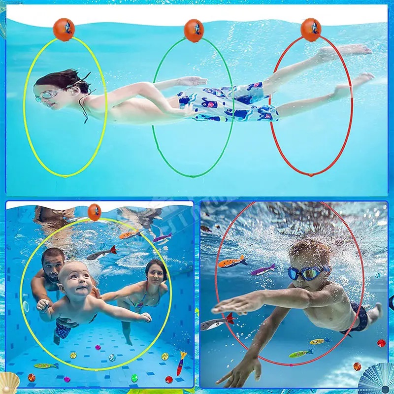 Aquatic Diving - Water crossing circle Diving circle Underwater