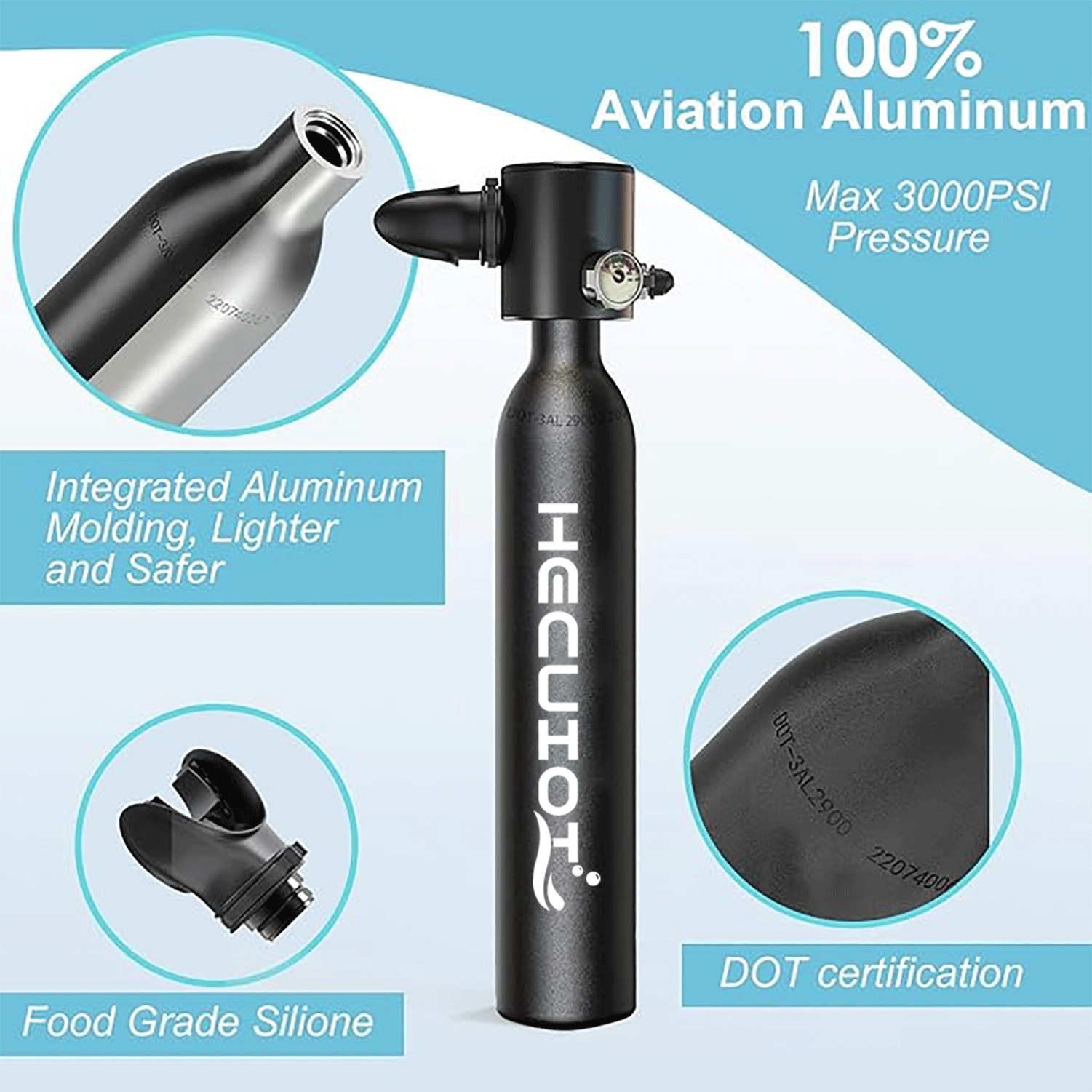 HECUIOI Mini Scuba Tank Diving - Aquatic Diving avis et prix