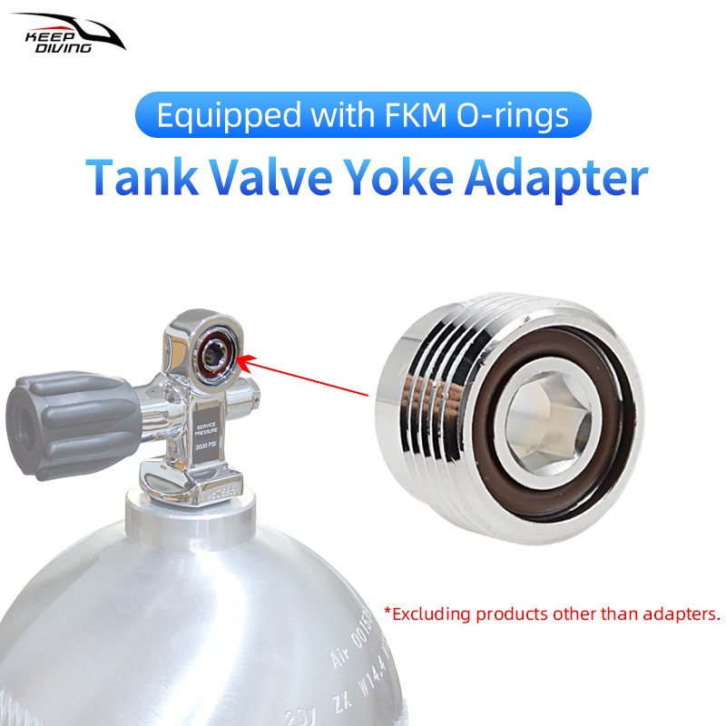 1Pcs DIN to Yoke Adapter Scuba - Aquatic Diving avis et prix