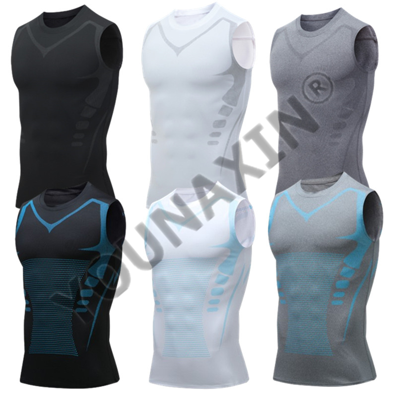 3 Pieces Men's Sleeveless T-Sh - Aquatic Gym avis et prix